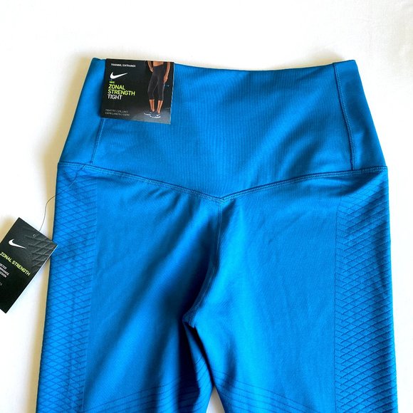 New Nike Zonal Strength Capri Tights - Picture 3 of 10